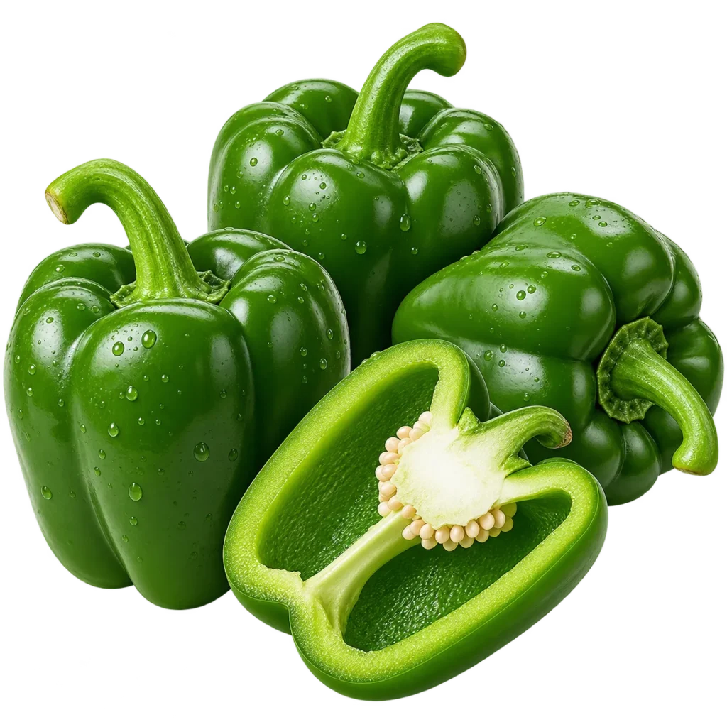 Crisp Green Capsicum